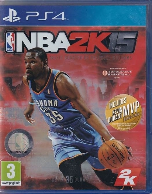 NBA 2K15 - Playstation 4 (B Grade) (Genbrug)